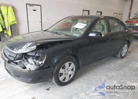 2007 Hyundai Sonata Gls z USA, uszkodzony, nr VIN 5NPET46C17H226566